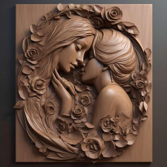 نموذج ثلاثي الأبعاد لآلة CNC 3D Art 